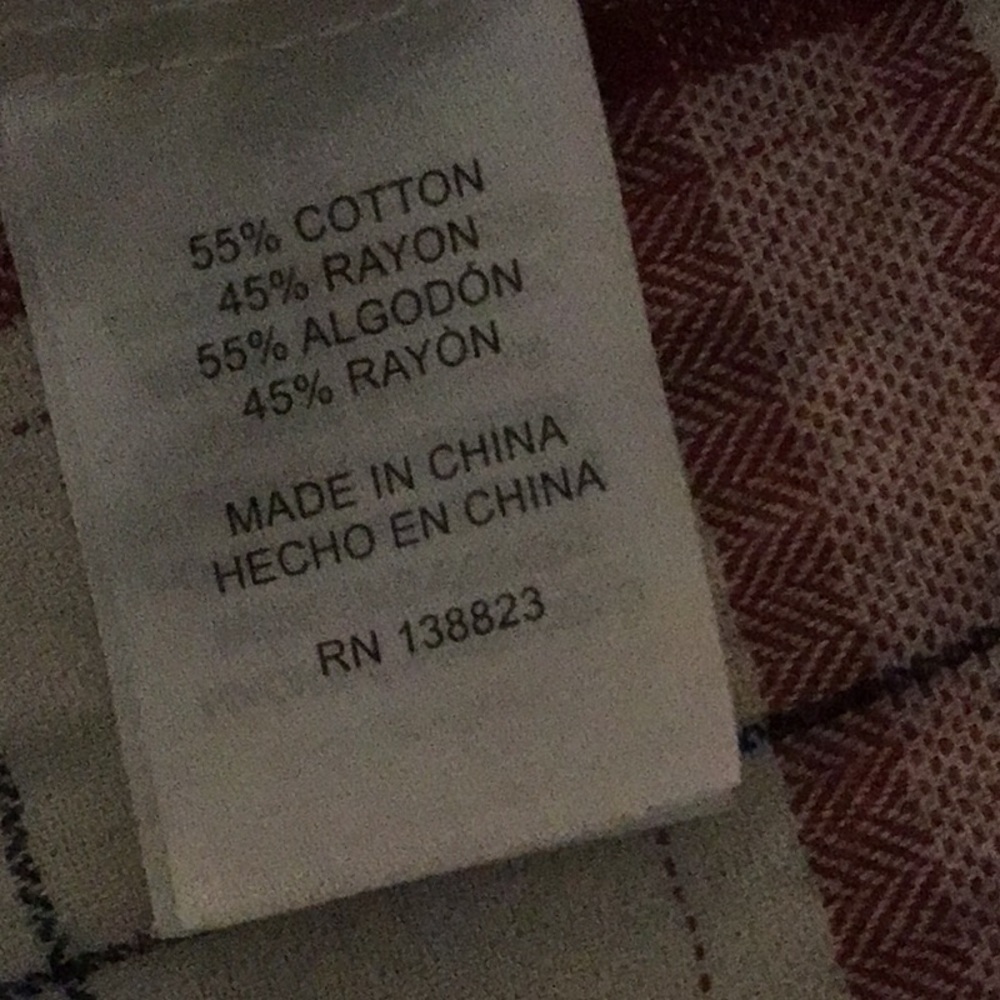 Women Rank Flannel - Picture 5 of 5